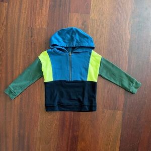 NWOT Art Class Color Block Hoodie 4T